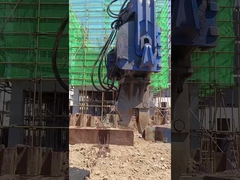2000kN Maximum Crowd Force Hydraulic Pile Driving Machine for Heavy-Duty Pile Installation up to 30m