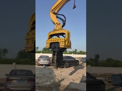 360 Degrees Rotating 30-33 Ton Pile Driver for Customized Color and Performance