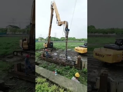 V+AUGER hydraulic auger drilling rig