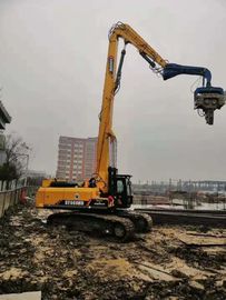 Eco Friendly Hydraulic Static Pile Driver 670kg Arm Weight 35-40T Excavator