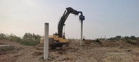 12 Meter Pile Driving Heavy Vibro Hammer For Hard Earth / Soil Areas Project