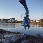 Hitachi Excavator Mounted Vibro Hammer For Cement Square Piling Construction