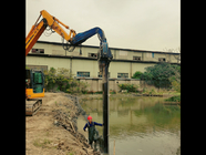 10 Meter Vibrating Pile Driver For Long Lasting Construction 2800 Rpm