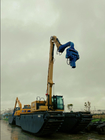 Hydraulic Vibrating Pile Driver For Waterbodies Construction