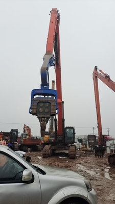 Powerful Hydraulic Pile Driver For 33-40 Ton Excavator 32Mpa Pressure