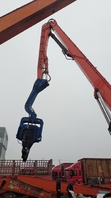 Powerful Hydraulic Pile Driver For 33-40 Ton Excavator 32Mpa Pressure
