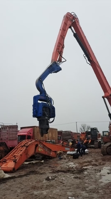 Powerful Hydraulic Pile Driver For 33-40 Ton Excavator 32Mpa Pressure