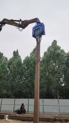 Max. Pile Length 27M Pile Driver For 75-80 Tons Excavator