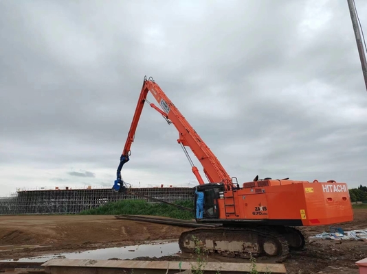 Pile Driving Force Four Eccentric Pile Driver For 48-52 Tons