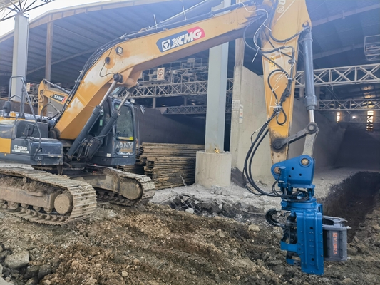 Side Grip Pile Driver for Strong and Stable Foundation Piling Solutions