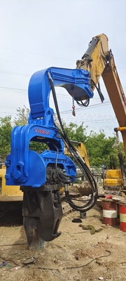 750kg Arm Excavator Mounted Pile Driver for 18m Max Pile Length Piling Applications