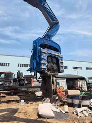 750kg Arm Excavator Mounted Pile Hammer For Stable And Durable Piling Solutions