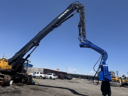 12 M Max Pile Length Photovoltaic Pile Driver For Heavy Duty 33-40Ton Excavator