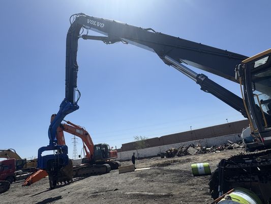 12 M Max Pile Length Photovoltaic Pile Driver For Heavy Duty 33-40Ton Excavator