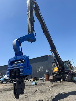 12 M Max Pile Length Photovoltaic Pile Driver For Heavy Duty 33-40Ton Excavator