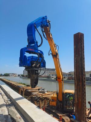 12 Meter Side Grip Vibro Hammer For Narrow Working Space
