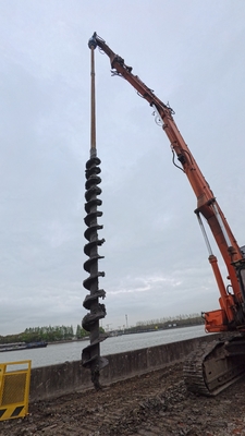 Hydraulic Earth Drilling Auger 30000N For 20 - 27 Tons Excavator
