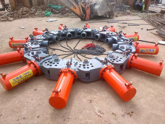 4-18 Module Hydraulic Pile Breaker for 30-40T Excavator with 1700-2000mm Pile Breaking Diameter Range and for Pile Breaking