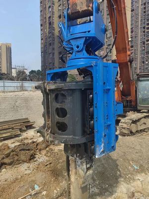 Exporters High Frequency Vibration Output Pile Driver – High Quality Quick Tool Change System & Static Crushing Low Vibration Noise – SV400