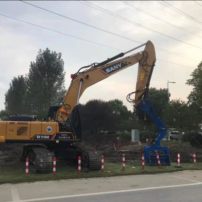 Versatile Pile Driver: High-Efficiency Installation for Solar & Crane Projects