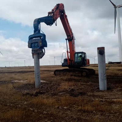 Solar Foundation Pile Hammer: 3200rpm Vibration, High Efficiency & Reliable Operation