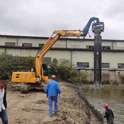 10m Sheet Pile Driving Machine Quick Converting Operation