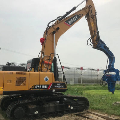 Precise Pile Driver for Solar Farms: Efficient Sheet Piling & Vibro Technology