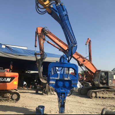 Hydraulic Sheet Pile Driver - 2750RPM, 2.75T & 12M Piling Depth + Eco-Friendly