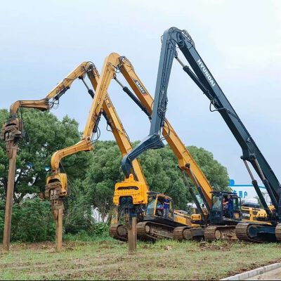 40-45 Ton Excavator Pile Driver | 32 Mpa Hydraulic & Low-Noise Vibrating