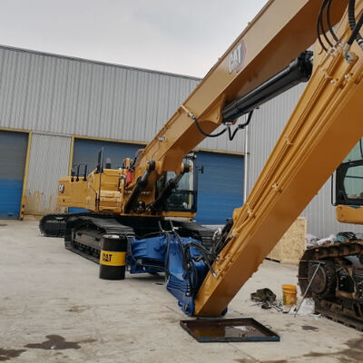 15 Meters Vibrating Pile Driver For Long Sheet Pile Driving Construction
