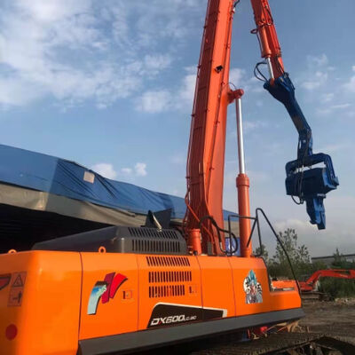 High Storage Building Excavator Vibro Hammer For Sheet Pile Driving Projects