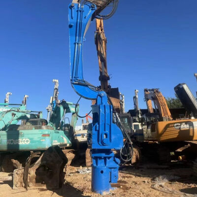 2800rpm Excavator Mounted Vibro Hammer For Solar Panel Installation