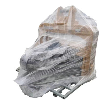 Solar Panel Project PV Sheet Pile Driver With Vibro Hammer And Excavator