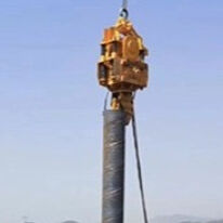 ISO9001 Foundation Electric Pile Driver Vibro Hammer