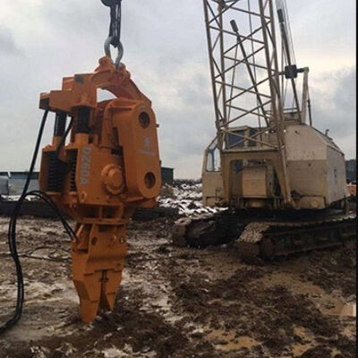 1000R/MIN 35t Impact Excavator Sheet Pile Driving Machine
