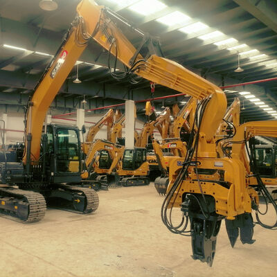 XCMG Vibrating Pile Driver For Sheet Piling Construction Projects