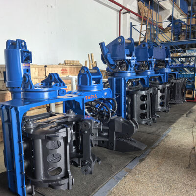 Side Grip Pile Driver | 10 M/min Lifting Speed | 150 L Large Fuel Tank Capacity