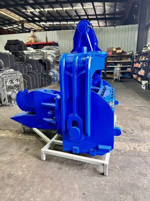 Custom High Frequency Vibration Output Hydraulic Pile Driver – High Impact Energy per Blow Manufacturers for Larsen Piles