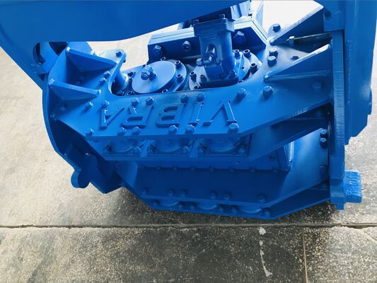 Photovoltaic Pile Driver | Dual Pump Flow Merging System & High Frequency Vibration Output for 20-30T Excavator