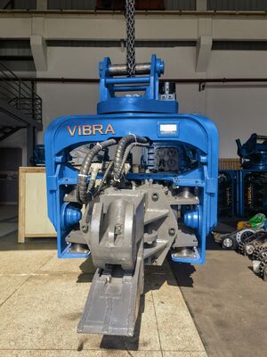 FV-280R High Frequency Vibration Output Pile Driver – Full Slewing Assembly & 335 kN Impact Energy