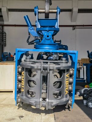Side Grip Pile Driver – Low Headroom Operation Capability & Integrated Control Valve Assembly for 25‑32T Excavators