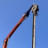 High Efficiency Drilling Performance Pile Driver – FV400 with Integrated Control Valve & High Impact Energy Blow