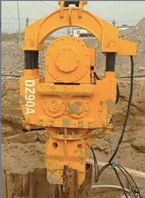 Electric Vibratory Hammer – Exporters Electric Zero Emission & Hot Sale Adjustable Impact Frequency Control for 50T Crane