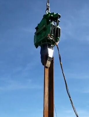 Electric Vibratory Hammer – Low Noise Eco Friendly Operation & Zero Emissions for Outdoor Sensitive Environments