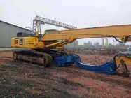 High Safety Vibratory Hammer Pile Driver , Excavator Mounted Vibratory Hammer