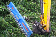 Accurate Hydraulic Hedge Cutter , Tree Pruning Machine Reliable Performance