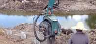 Compact Structure Vibratory Pile Driving Equipment Accurate Quick Piling Speed