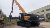 470Kn Centrifugal Force 3 Ton Hydraulic Pile Driver For Excavator