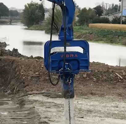 Lightweight 8m Concrete RC Mini Excavator Pile Driver