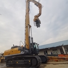Environment Friendly Vibrating Pile Driver For Long Sheet Pile Driving Projects